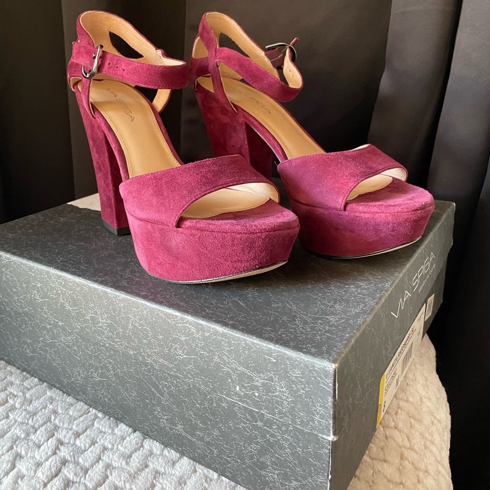 🌲Buy2Get1Free🌲 Raspberry heels - Picture 4 of 12